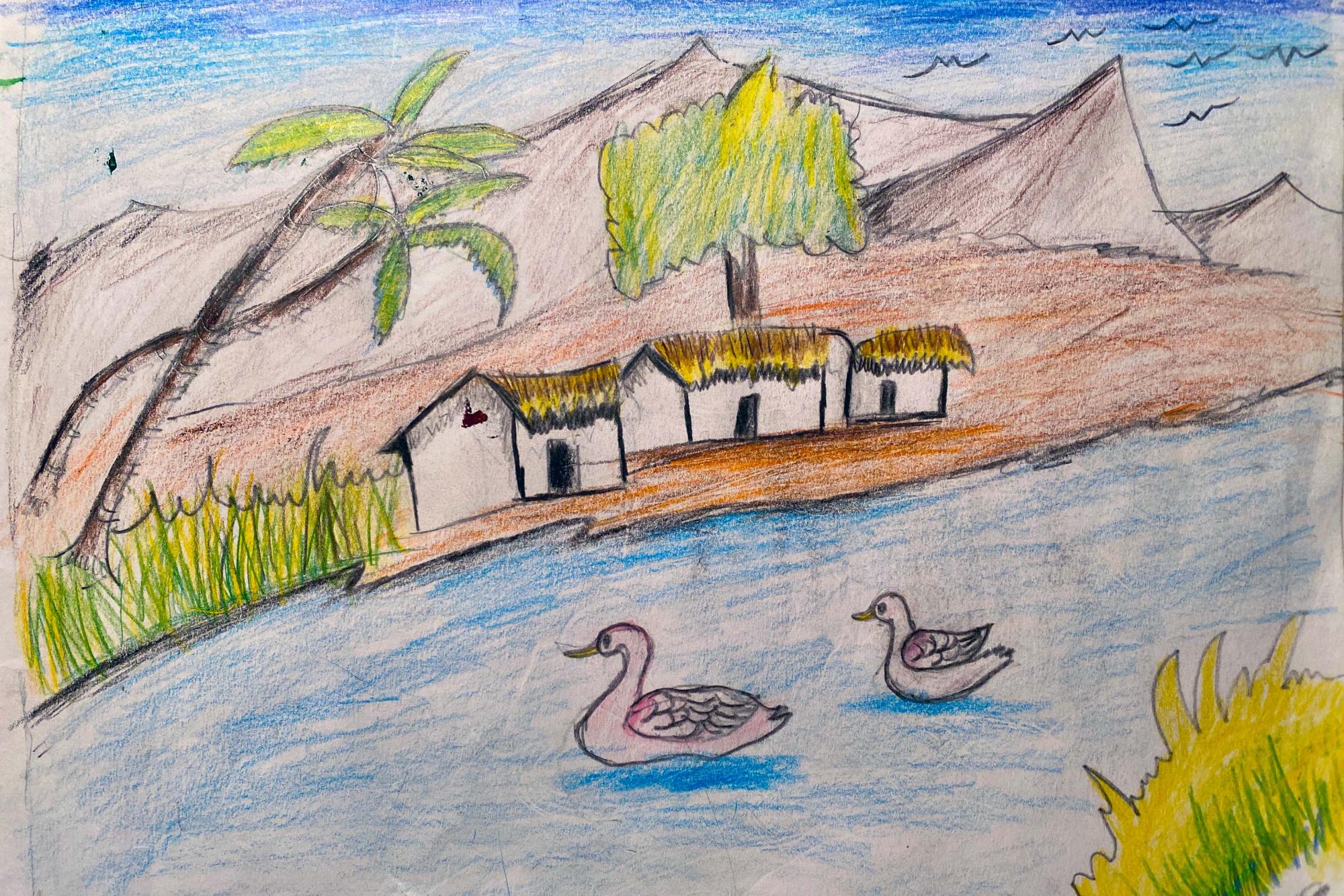 Update more than 135 duck scenery drawing latest